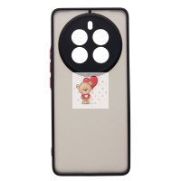 Чехол-накладка для Realme 12 Pro (черный) - PC041