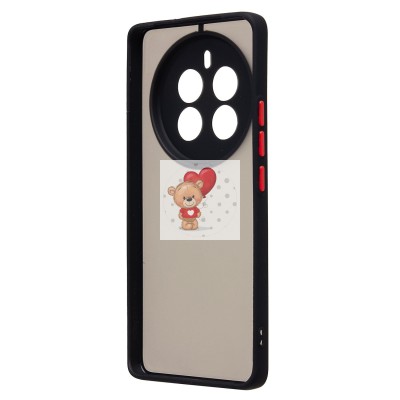 Чехол-накладка для Realme 12 Pro (черный) - PC041 Чехол-накладка для Realme 12 Pro (черный) - PC041