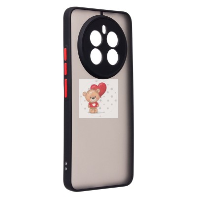 Чехол-накладка для Realme 12+ 5G (черный) - PC041 Чехол-накладка для Realme 12+ 5G (черный) - PC041