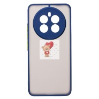 Чехол-накладка для Realme 12+ 5G (темно-синий) - PC041