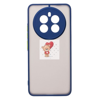 Чехол-накладка для Realme 12+ 5G (темно-синий) - PC041