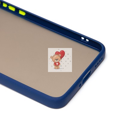 Чехол-накладка для Realme 12+ 5G (темно-синий) - PC041