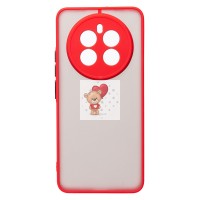 Чехол-накладка для Realme 12+ 5G (красный) - PC041