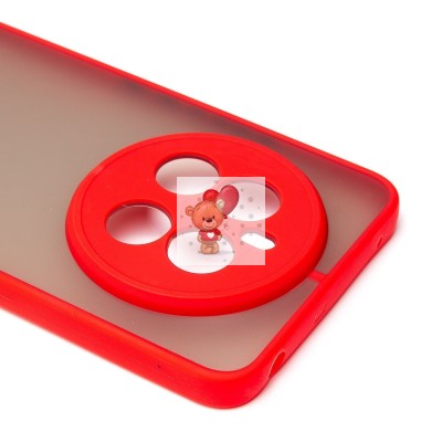 Чехол-накладка для Realme 12+ 5G (красный) - PC041 Чехол-накладка для Realme 12+ 5G (красный) - PC041