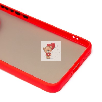 Чехол-накладка для Realme 12+ 5G (красный) - PC041 Чехол-накладка для Realme 12+ 5G (красный) - PC041