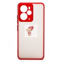 Чехол-накладка для Realme 14 5G Global (красный) - PC041