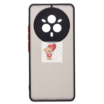 Чехол-накладка для Realme 14 Pro (черный) - PC041