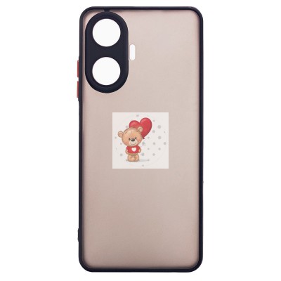 Чехол-накладка для Realme C55 (черный) - PC041