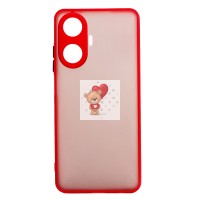 Чехол-накладка для Realme C55 (красный) - PC041