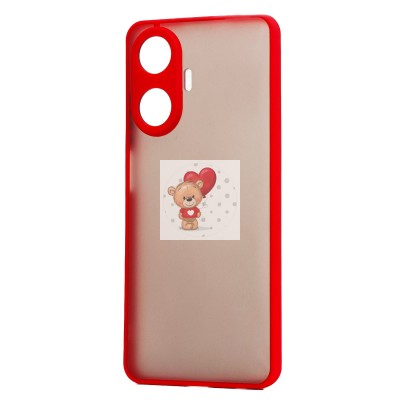 Чехол-накладка для Realme C55 (красный) - PC041