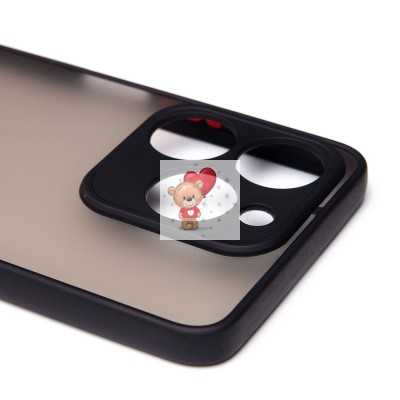 Чехол-накладка для Realme C61 4G Global (черный) - PC041