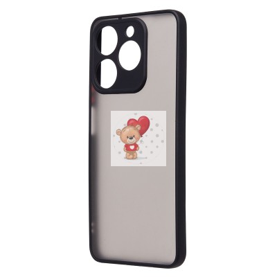 Чехол-накладка для Realme C63 4G (черный) - PC041