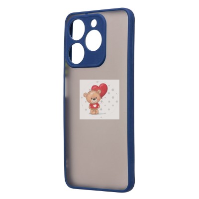 Чехол-накладка для Realme C63 4G (темно-синий) - PC041