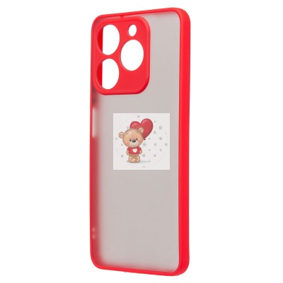 Чехол-накладка для Realme C63 4G (красный) - PC041 Чехол-накладка для Realme C63 4G (красный) - PC041