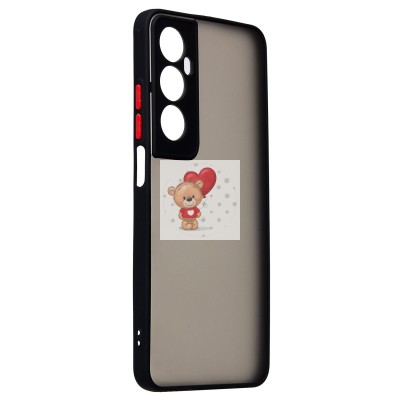 Чехол-накладка для Realme C65 (черный) - PC041