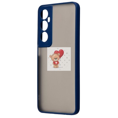 Чехол-накладка для Realme C65 (темно-синий) - PC041