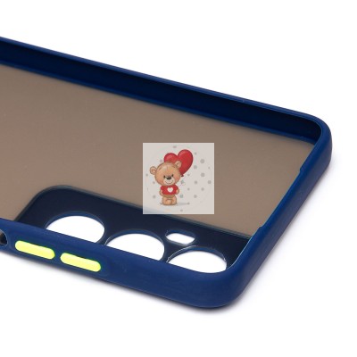 Чехол-накладка для Realme C65 (темно-синий) - PC041