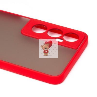 Чехол-накладка для Realme C65 (красный) - PC041