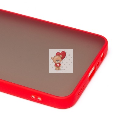 Чехол-накладка для Realme C65 (красный) - PC041