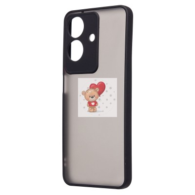 Чехол-накладка для Realme Note 60x (черный) - PC041