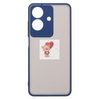 Чехол-накладка для Realme Note 60 4G (темно-синий) - PC041