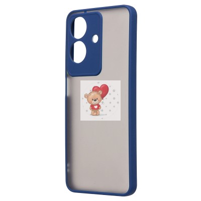 Чехол-накладка для Realme Note 60 4G (темно-синий) - PC041