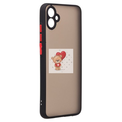 Чехол-накладка для Samsung A042 Galaxy A04e (черный) - PC041