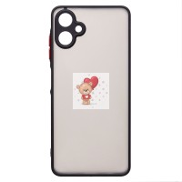 Чехол-накладка для Samsung Galaxy A06 (черный) - PC041