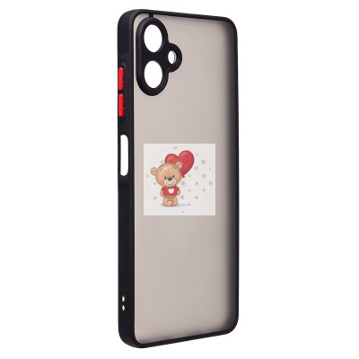 Чехол-накладка для Samsung Galaxy A06 (черный) - PC041 Чехол-накладка для Samsung Galaxy A06 (черный) - PC041