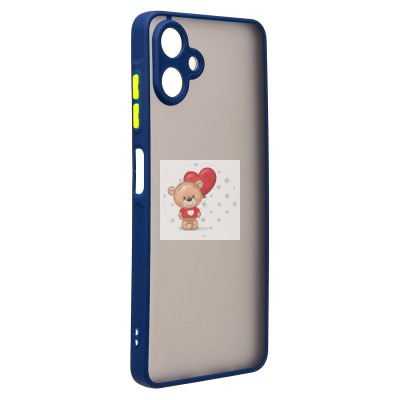 Чехол-накладка для Samsung Galaxy A06 (темно-синий) - PC041 Чехол-накладка для Samsung Galaxy A06 (темно-синий) - PC041