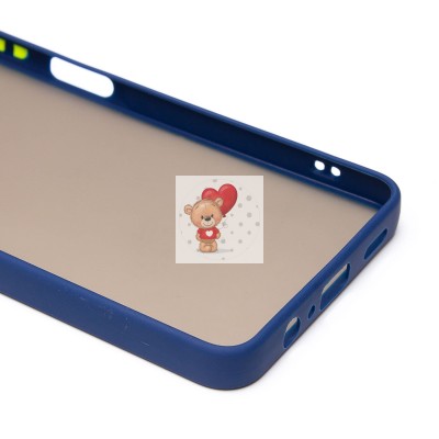 Чехол-накладка для Samsung Galaxy A06 (темно-синий) - PC041 Чехол-накладка для Samsung Galaxy A06 (темно-синий) - PC041