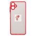 Чехол-накладка для Samsung Galaxy A06 (красный) - PC041
