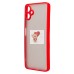 Чехол-накладка для Samsung Galaxy A06 (красный) - PC041
