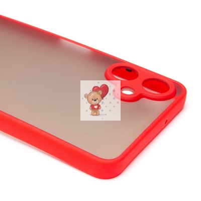 Чехол-накладка для Samsung Galaxy A06 (красный) - PC041