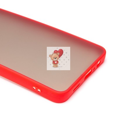 Чехол-накладка для Samsung Galaxy A06 (красный) - PC041