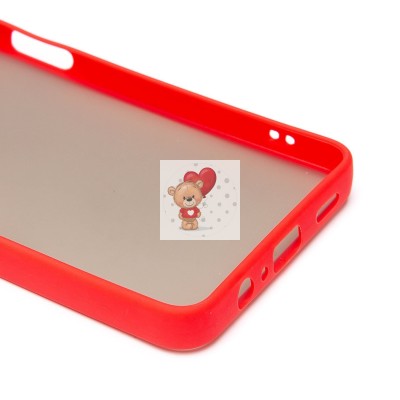 Чехол-накладка для Samsung Galaxy A06 (красный) - PC041