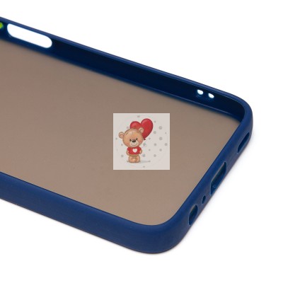 Чехол-накладка для Samsung Galaxy A15 5G (темно-синий) - PC041