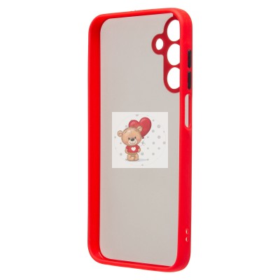 Чехол-накладка для Samsung Galaxy A15 5G (красный) - PC041