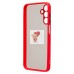 Чехол-накладка для Samsung Galaxy A15 5G (красный) - PC041
