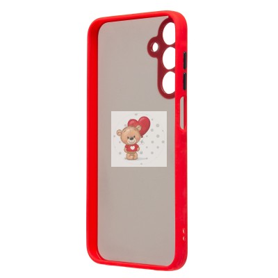 Чехол-накладка для Samsung Galaxy A25 5G (красный) - PC041 Чехол-накладка для Samsung Galaxy A25 5G (красный) - PC041