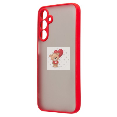 Чехол-накладка для Samsung Galaxy A25 5G (красный) - PC041 Чехол-накладка для Samsung Galaxy A25 5G (красный) - PC041