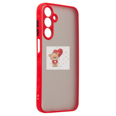 Чехол-накладка для Samsung Galaxy A25 5G (красный) - PC041 Чехол-накладка для Samsung Galaxy A25 5G (красный) - PC041