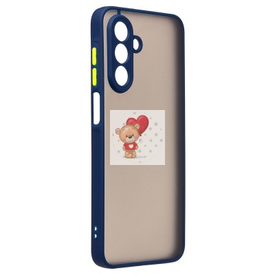 Чехол-накладка для Samsung Galaxy A26 5G (темно-синий) - PC041