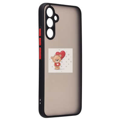 Чехол-накладка для Samsung Galaxy A34 (черный/черный) - PC041 Чехол-накладка для Samsung Galaxy A34 (черный/черный) - PC041