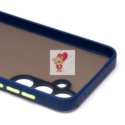 Чехол-накладка для Samsung Galaxy A35 (темно-синий) - PC041