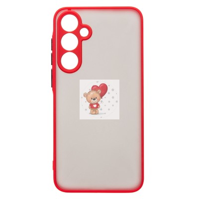 Чехол-накладка для Samsung Galaxy A35 (красный) - PC041 Чехол-накладка для Samsung Galaxy A35 (красный) - PC041