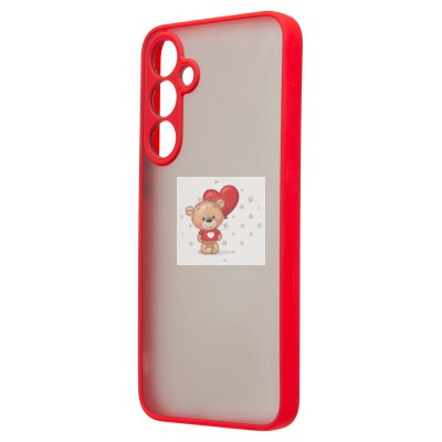 Чехол-накладка для Samsung Galaxy A35 (красный) - PC041