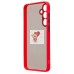 Чехол-накладка для Samsung Galaxy A35 (красный) - PC041