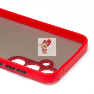 Чехол-накладка для Samsung Galaxy A35 (красный) - PC041