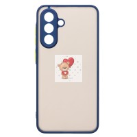 Чехол-накладка для Samsung Galaxy A36 5G (темно-синий) - PC041